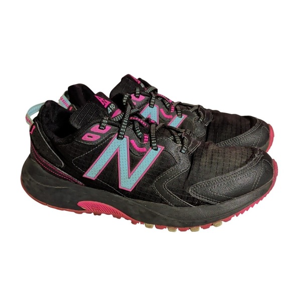 New Balance Shoes - New Balance 410 V7 Shoes Women's Size 10D Black Pink Running Sneakers Athleisure